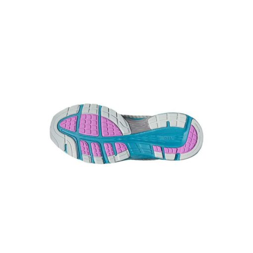 کتونی اسیکس دینافلایت طوسی آبی Asics Dynaflyte 2 Gray Blue