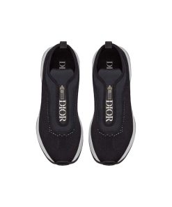 کتونی دیور زیپ دار مشکی Dior b25 Black