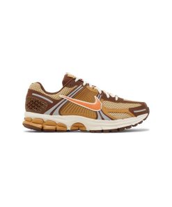 کتونی رانینگ نایک وومرو 5 قهوه ای نارنجی Nike Air Zoom Vomero 5 Wheat Grass