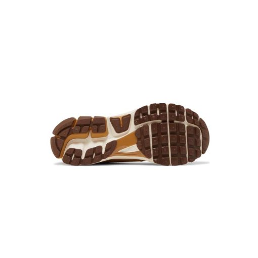 کتونی رانینگ نایک وومرو 5 قهوه ای نارنجی Nike Air Zoom Vomero 5 Wheat Grass