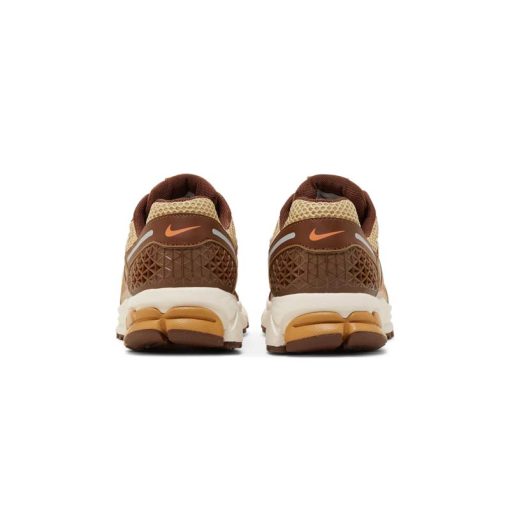 کتونی رانینگ نایک وومرو 5 قهوه ای نارنجی Nike Air Zoom Vomero 5 Wheat Grass