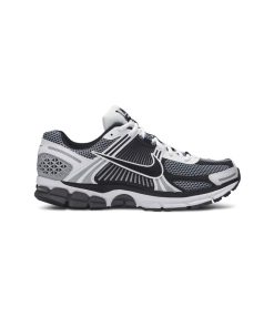 کتونی رانینگ نایک وومرو 5 مشکی سفید طوسی Nike Air Zoom Vomero 5 SE SP Dark Grey
