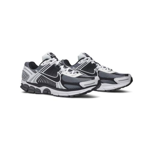 کتونی رانینگ نایک وومرو 5 مشکی سفید طوسی Nike Air Zoom Vomero 5 SE SP Dark Grey