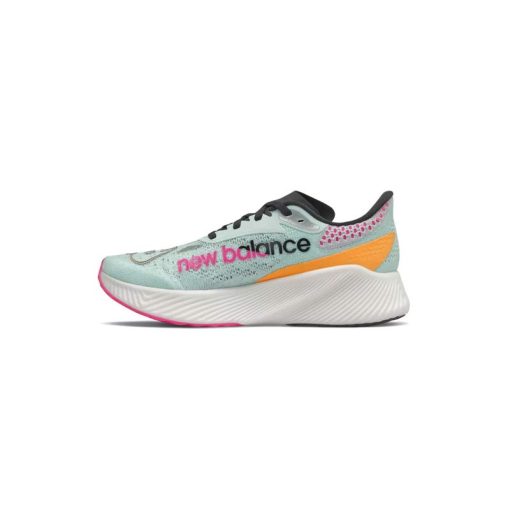 کتونی رانینگ نیوبالانس آبی صورتی New Balance Fuelcel Rc Elite Blue Pink