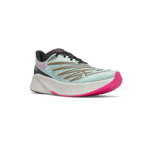 کتونی رانینگ نیوبالانس آبی صورتی New Balance Fuelcel Rc Elite Blue Pink
