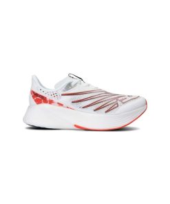 کتونی رانینگ نیوبالانس سفید قرمز New Balance Fuelcel Rc Elite White Red