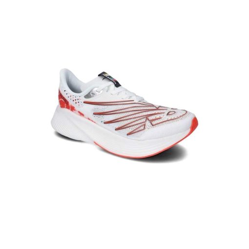 کتونی رانینگ نیوبالانس سفید قرمز New Balance Fuelcel Rc Elite White Red