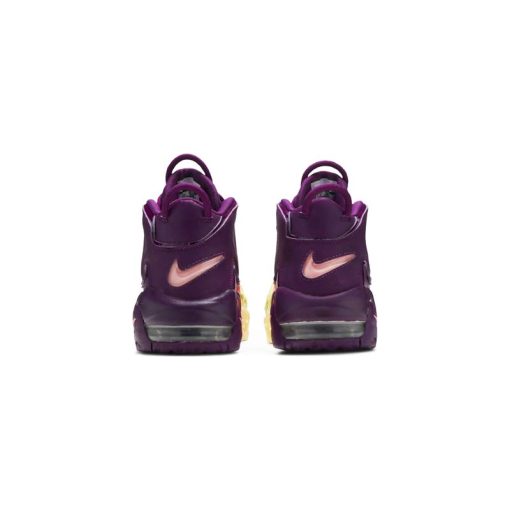 کتونی نایک ایر آپتمپو بنفش صورتی سبز Nike Air More Uptempo Tri-Color Tint
