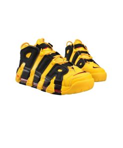 کتونی نایک ایر آپتمپو زرد و مشکی Nike Air Uptempo Bruce Lee Black Yellow