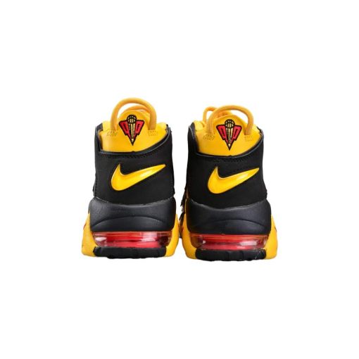کتونی نایک ایر آپتمپو زرد و مشکی Nike Air Uptempo Bruce Lee Black Yellow