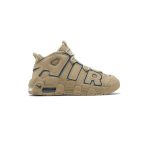 کتونی نایک ایر آپتمپو کرم و آبی Nike Air More Uptempo Limestone