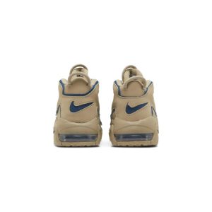 کتونی نایک ایر آپتمپو کرم و آبی Nike Air More Uptempo Limestone