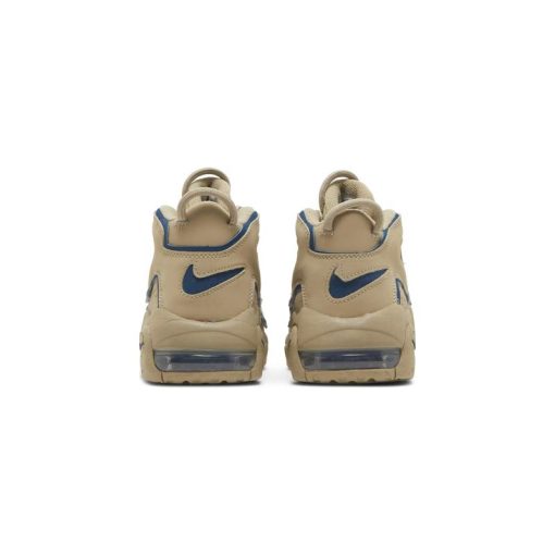 کتونی نایک ایر آپتمپو کرم و آبی Nike Air More Uptempo Limestone