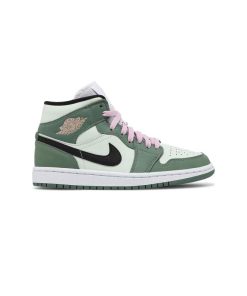 کتونی نایک ایرجردن 1 سبز صورتی Nike Air Jordan 1 SE Dutch Green
