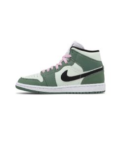 کتونی نایک ایرجردن 1 سبز صورتی Nike Air Jordan 1 SE Dutch Green