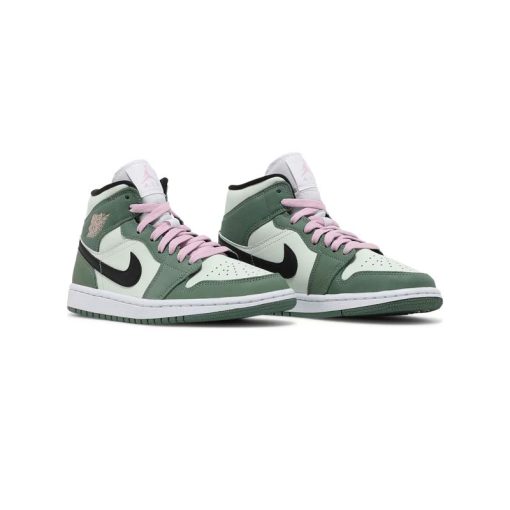 کتونی نایک ایرجردن 1 سبز صورتی Nike Air Jordan 1 SE Dutch Green