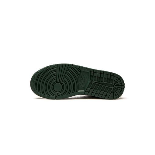 کتونی نایک ایرجردن 1 سبز و زرد Nike Air Jordan 1 Mid Sonics