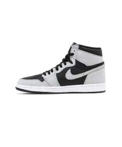 کتونی نایک ایرجردن 1 طوسی مشکی  Nike Air Jordan 1 Retro High OG Shadow 2.0