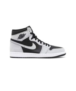کتونی نایک ایرجردن 1 طوسی مشکی Nike Air Jordan 1 Retro High OG Shadow 2.0