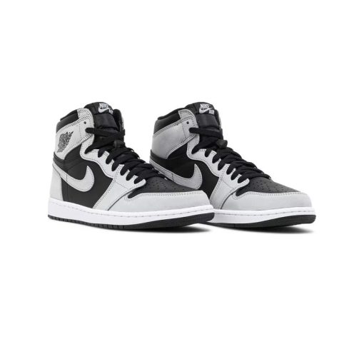 کتونی نایک ایرجردن 1 طوسی مشکی Nike Air Jordan 1 Retro High OG Shadow 2.0