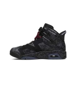 کتونی نایک ایرجردن 6 سینگل دی مشکی طوسی Nike Air Jordan 6 Singles Day
