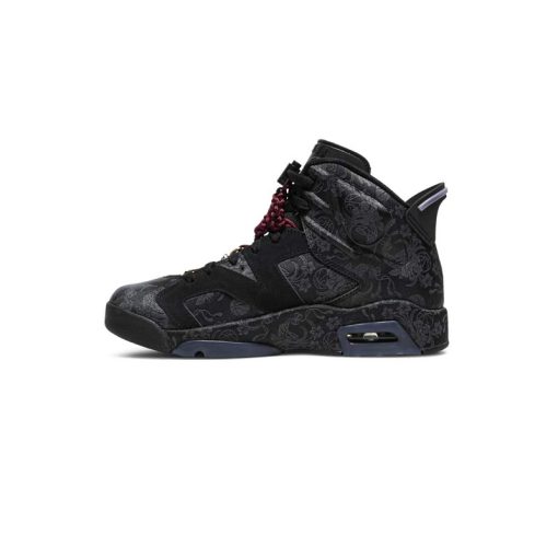 کتونی نایک ایرجردن 6 سینگل دی مشکی طوسی Nike Air Jordan 6 Singles Day