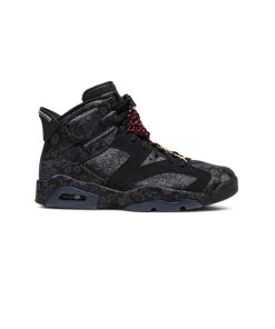 کتونی نایک ایرجردن 6 سینگل دی مشکی طوسی Nike Air Jordan 6 Singles Day