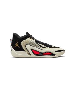 کتونی نایک جردن تاتوم سفید آبی قرمز Nike Jordan Tatum 1 Barbershop
