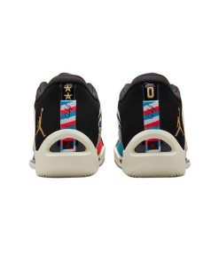 کتونی نایک جردن تاتوم سفید آبی قرمز Nike Jordan Tatum 1 Barbershop