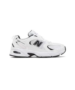 کتونی نیوبالانس 530 سفید و مشکی New Balance 530 White Black