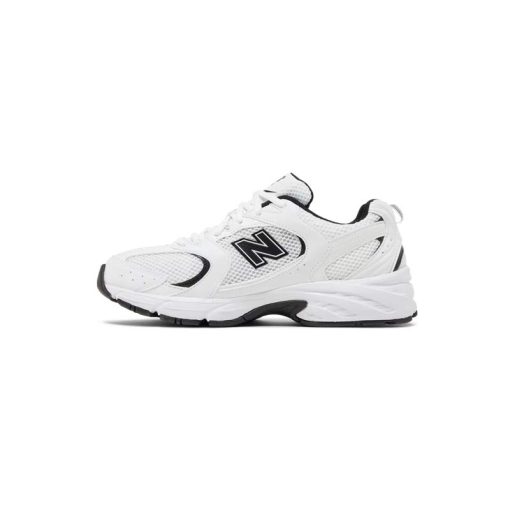 کتونی نیوبالانس 530 سفید و مشکی New Balance 530 White Black