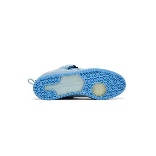کتونی کژوال آدیداس فوروم بدبانی آبی Adidas Bad Bunny x Forum Buckle Low Blue Tint