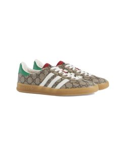 کفش آدیداس گزل گوچی قهوه ای Adidas Gazelle Gucci Brown
