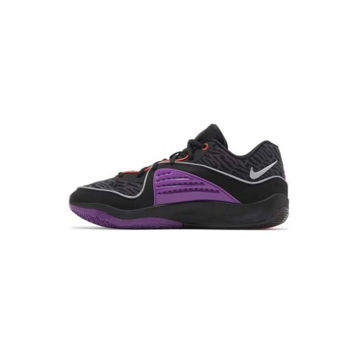 کفش بسکتبالی نایک KD16 مشکی بنفش Nike KD 16 Pathway Royalties