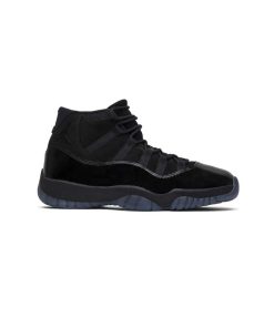 کفش ساقدار نایک ایرجردن 11 مشکی آبی Nike Air Jordan 11 Retro Cap and Gown