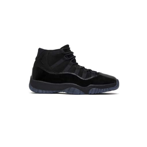 کفش ساقدار نایک ایرجردن 11 مشکی آبی Nike Air Jordan 11 Retro Cap and Gown