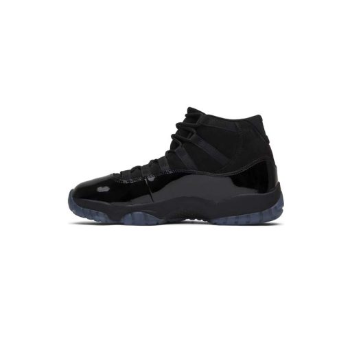 کفش ساقدار نایک ایرجردن 11 مشکی آبی Nike Air Jordan 11 Retro Cap and Gown
