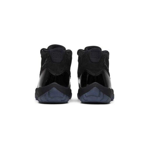 کفش ساقدار نایک ایرجردن 11 مشکی آبی Nike Air Jordan 11 Retro Cap and Gown