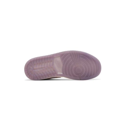 کفش نایک ایرجردن 1 ساق کوتاه بنفش پاستیلی Nike Air Jordan 1 Low Pastel Plum