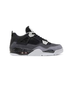 کفش نایک ایرجردن 4 مشکی طوسی Nike Air Jordan 4 Retro Fear
