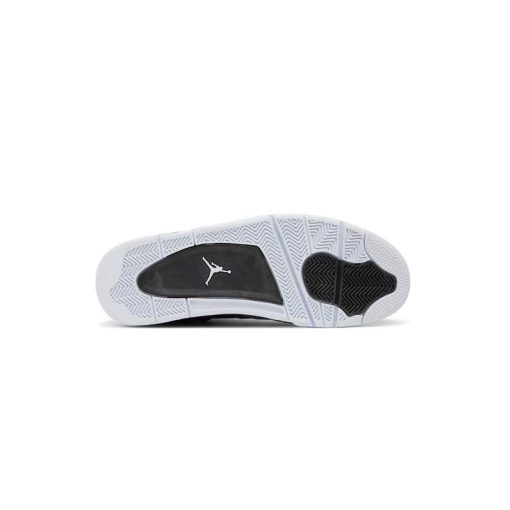 کفش نایک ایرجردن 4 مشکی طوسی Nike Air Jordan 4 Retro Fear