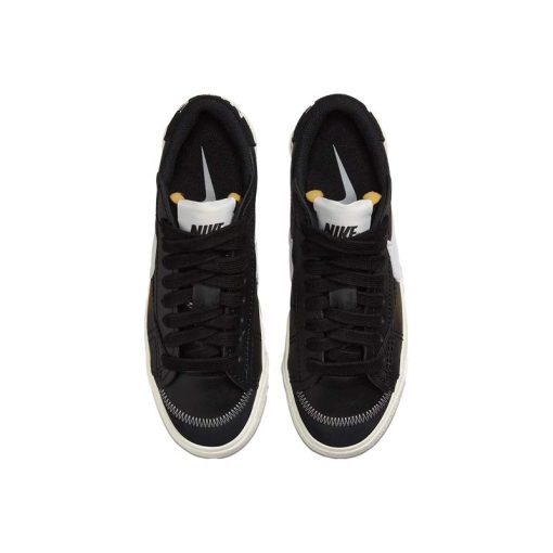 کفش نایک بلیزر جومبو ساق کوتاه مشکی سفید Nike Blazer Mid 77 Jumbo Black and White