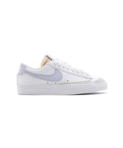 کفش نایک بلیزر ساق کوتاه سفید آبی آسمانی Nike Blazer Low 77 White Ghost