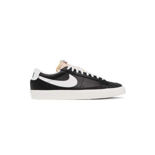 کفش نایک بلیزر ساق کوتاه مشکی سفید Nike Blazer Low 77 Vintage Black White