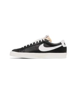 کفش نایک بلیزر ساق کوتاه مشکی سفید Nike Blazer Low 77 Vintage Black White