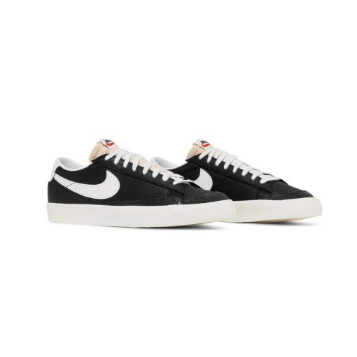 کفش نایک بلیزر ساق کوتاه مشکی سفید Nike Blazer Low 77 Vintage Black White