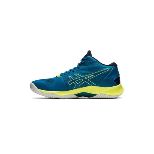 کفش والیبال اسیکس اسکای الیت آبی سبز Asics Sky Elite ff 2 Blue Green