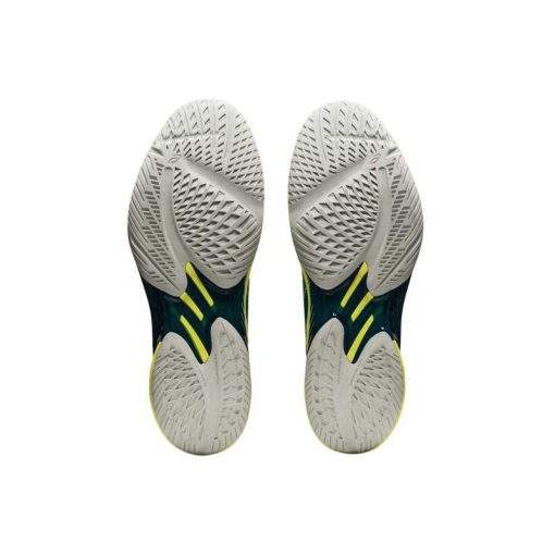 کفش والیبال اسیکس اسکای الیت آبی سبز Asics Sky Elite ff 2 Blue Green