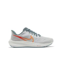 کفش پیاده روی نایک زوم پگاسوس 39 طوسی نارنجی Nike Air Zoom Pegasus 39 Pure Platinum Total Orange