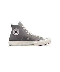 کفش کانورس 1970 ساقدار طوسی Converse All Star Chuck 70 Gray